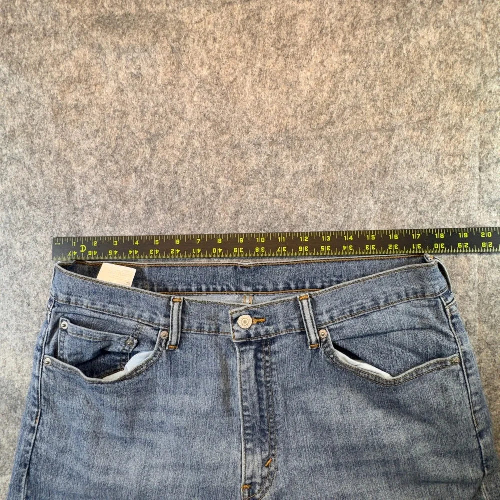 Levi Strauss 505 Mens Jeans W36 L32‎ Straight Fit Blue Denim Pants